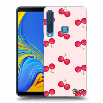 Picasee Samsung Galaxy A9 2018 A920F Hülle - Transparentes Silikon - Cherries