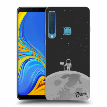 Picasee Samsung Galaxy A9 2018 A920F Hülle - Schwarzes Silikon - Astronaut