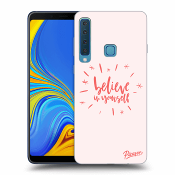 Picasee Samsung Galaxy A9 2018 A920F Hülle - Transparentes Silikon - Believe in yourself