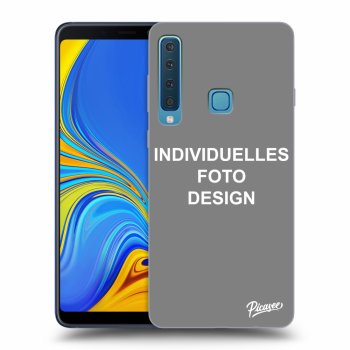 Picasee Samsung Galaxy A9 2018 A920F Hülle - Schwarzes Silikon - Individuelles Fotodesign