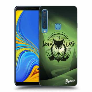 Picasee Samsung Galaxy A9 2018 A920F Hülle - Transparentes Silikon - Wolf life