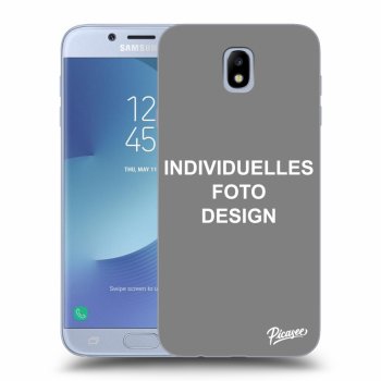 Picasee Samsung Galaxy J7 2017 J730F Hülle - Transparentes Silikon - Individuelles Fotodesign