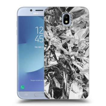 Picasee Samsung Galaxy J7 2017 J730F Hülle - Transparentes Silikon - Chrome
