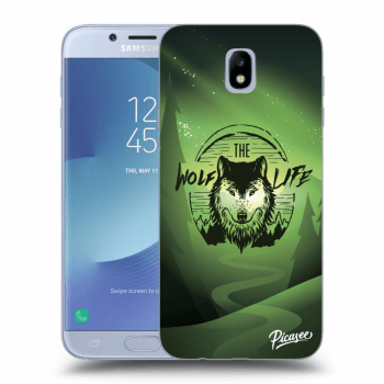 Picasee Samsung Galaxy J7 2017 J730F Hülle - Transparentes Silikon - Wolf life