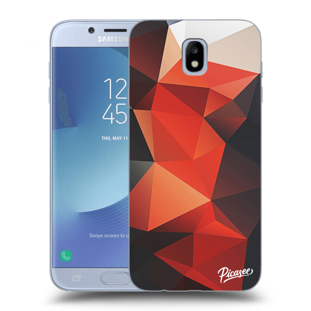 Picasee Samsung Galaxy J7 2017 J730F Hülle - Transparentes Silikon - Wallpaper 2