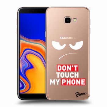 Picasee Samsung Galaxy J4+ J415F Hülle - Transparentes Silikon - Angry Eyes - Transparent