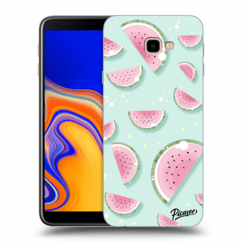 Picasee Samsung Galaxy J4+ J415F Hülle - Transparentes Silikon - Watermelon 2
