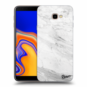 Hülle für Samsung Galaxy J4+ J415F - White marble