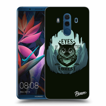 Picasee Huawei Mate 10 Pro Hülle - Transparentes Silikon - Forest owl