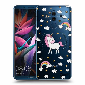 Picasee Huawei Mate 10 Pro Hülle - Transparentes Silikon - Unicorn star heaven