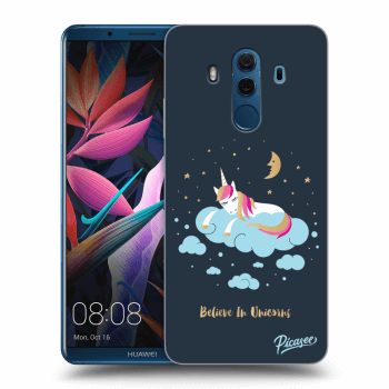 Picasee Huawei Mate 10 Pro Hülle - Transparentes Silikon - Believe In Unicorns