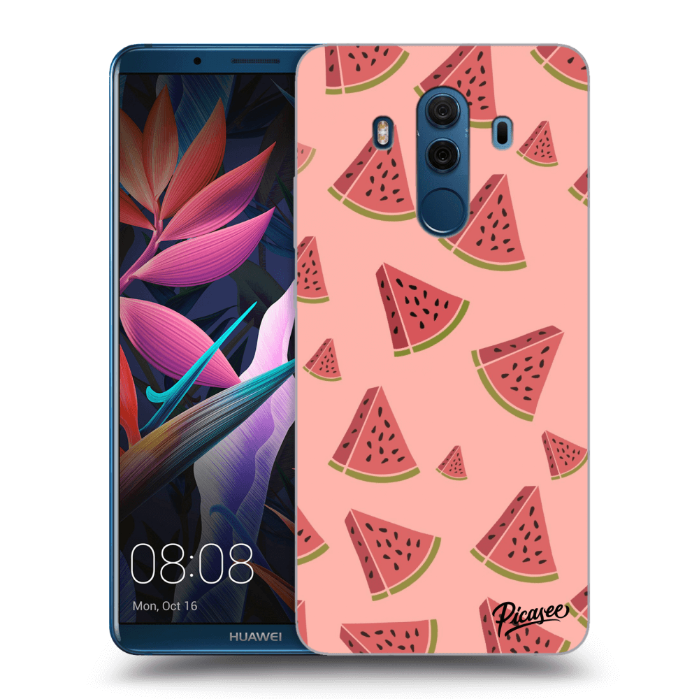 Picasee Huawei Mate 10 Pro Hülle - Transparentes Silikon - Watermelon