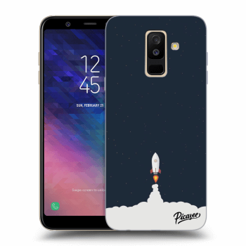 Picasee Samsung Galaxy A6+ A605F Hülle - Transparentes Silikon - Astronaut 2