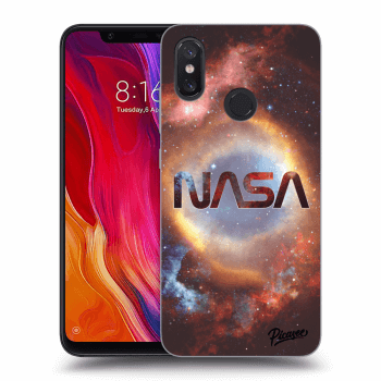 Picasee Xiaomi Mi 8 Hülle - Schwarzes Silikon - Nebula