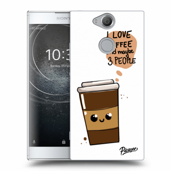 Picasee Sony Xperia XA2 Hülle - Transparentes Silikon - Cute coffee