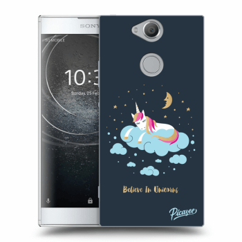 Picasee Sony Xperia XA2 Hülle - Transparentes Silikon - Believe In Unicorns