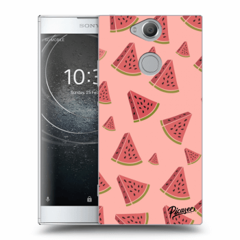 Picasee Sony Xperia XA2 Hülle - Transparentes Silikon - Watermelon