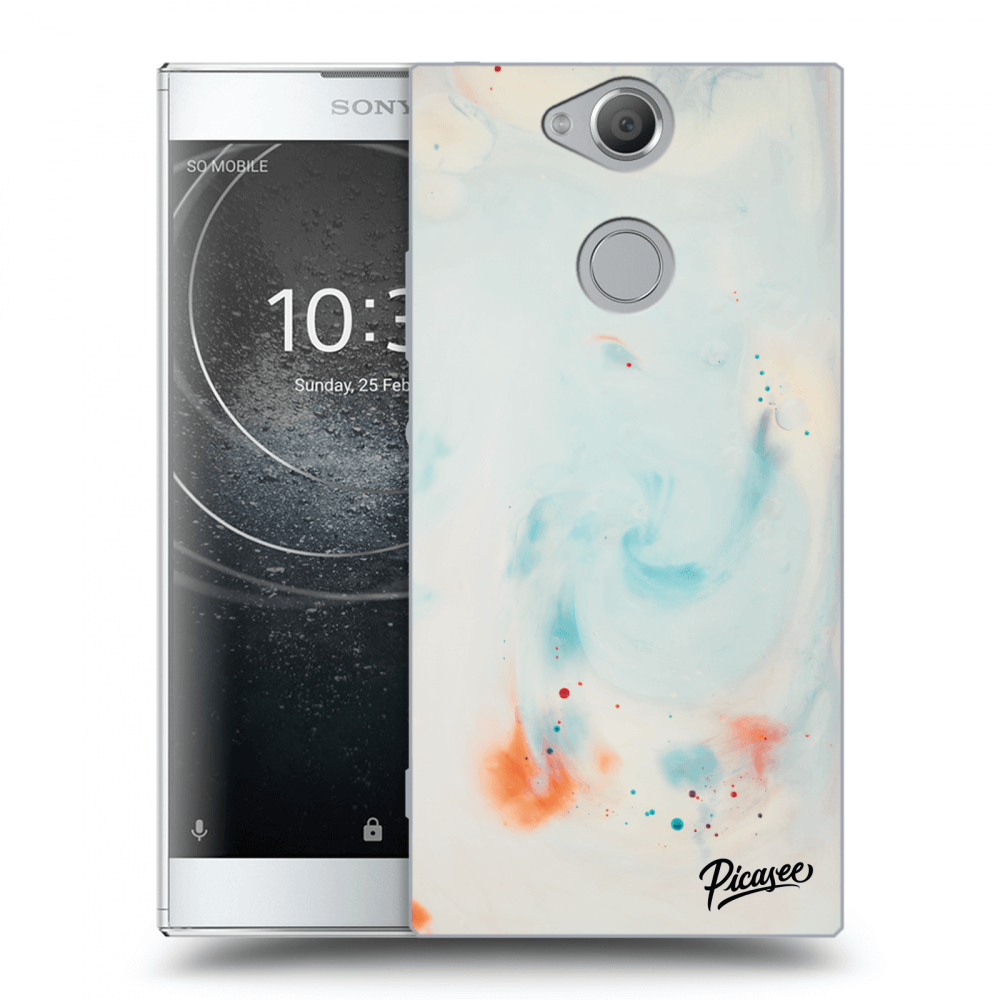 Picasee Sony Xperia XA2 Hülle - Transparentes Silikon - Splash