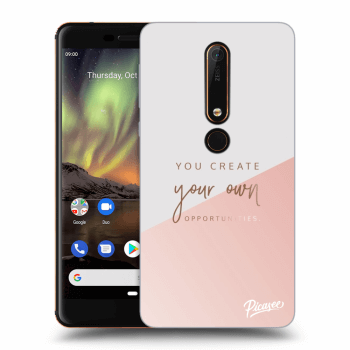 Picasee Nokia 6.1 Hülle - Transparentes Silikon - You create your own opportunities
