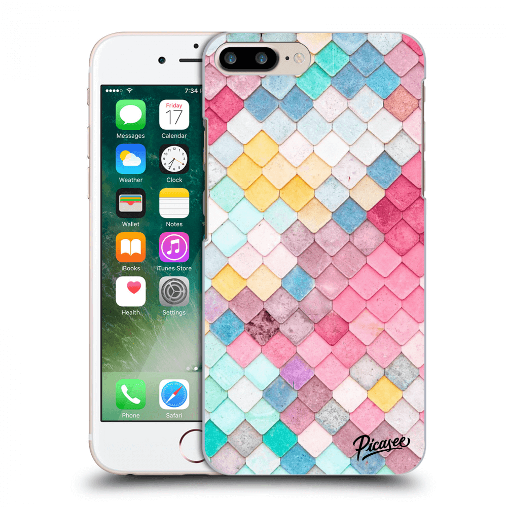 Picasee ULTIMATE CASE für Apple iPhone 7 Plus - Colorful roof
