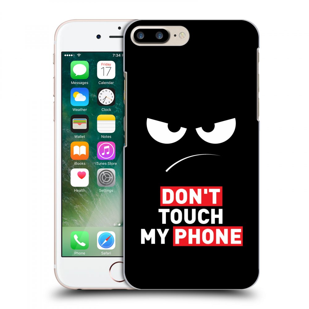 Picasee ULTIMATE CASE für Apple iPhone 7 Plus - Angry Eyes - Transparent