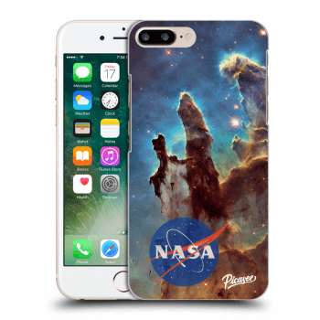 Picasee Apple iPhone 7 Plus Hülle - Transparentes Silikon - Eagle Nebula