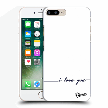 Hülle für Apple iPhone 7 Plus - I love you