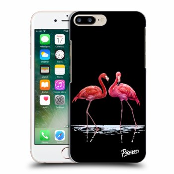 Hülle für Apple iPhone 7 Plus - Flamingos zu zweit