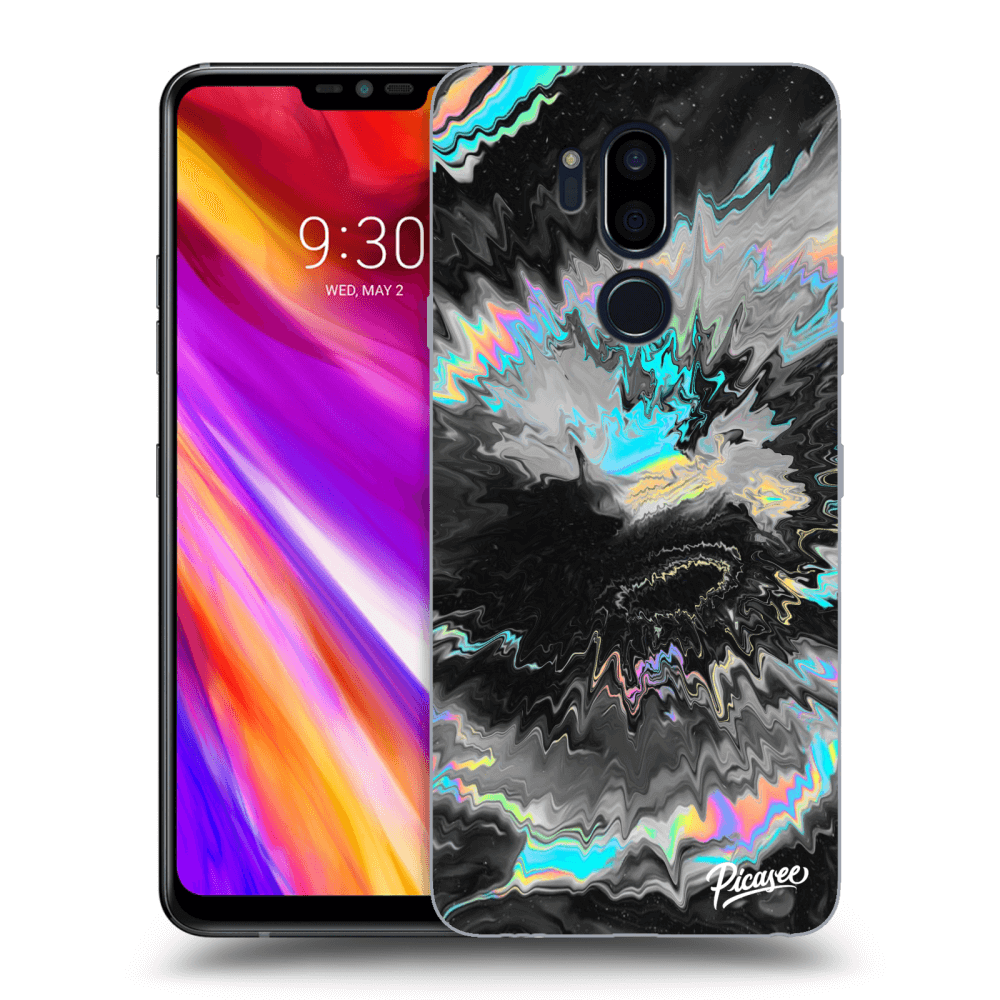 Picasee LG G7 ThinQ Hülle - Transparentes Silikon - Magnetic
