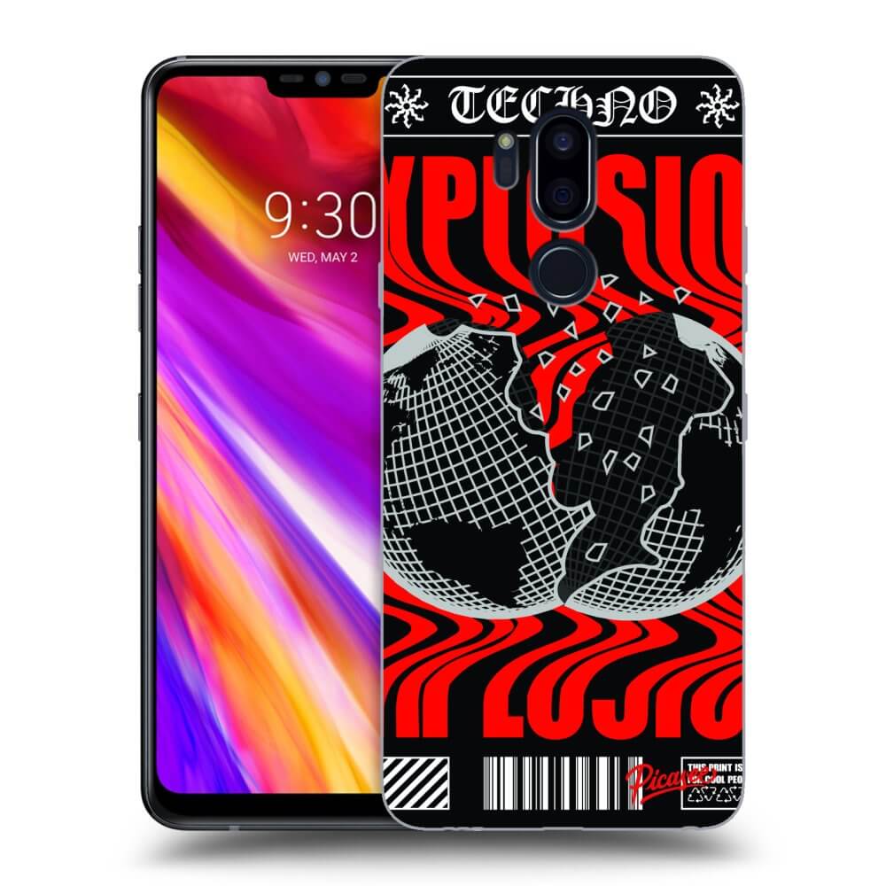 Picasee LG G7 ThinQ Hülle - Transparentes Silikon - EXPLOSION