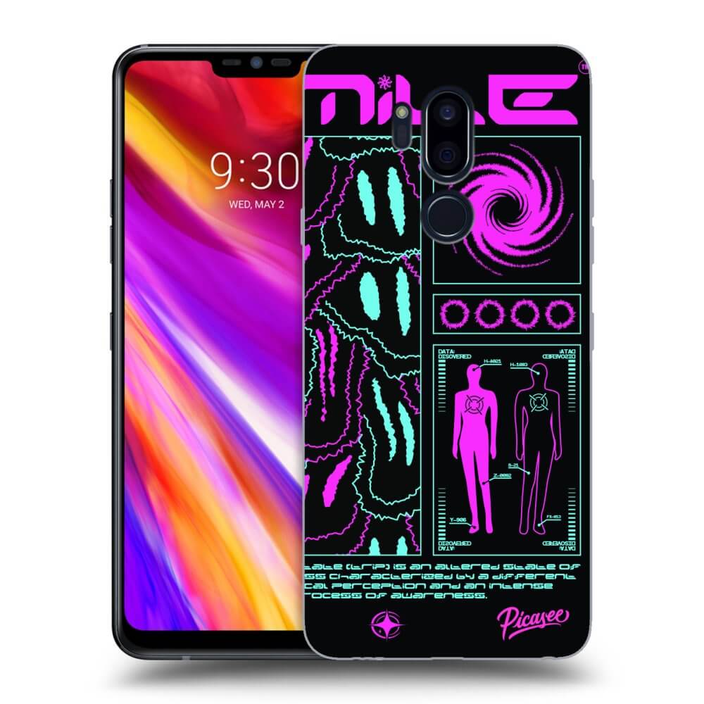 Picasee LG G7 ThinQ Hülle - Transparentes Silikon - HYPE SMILE