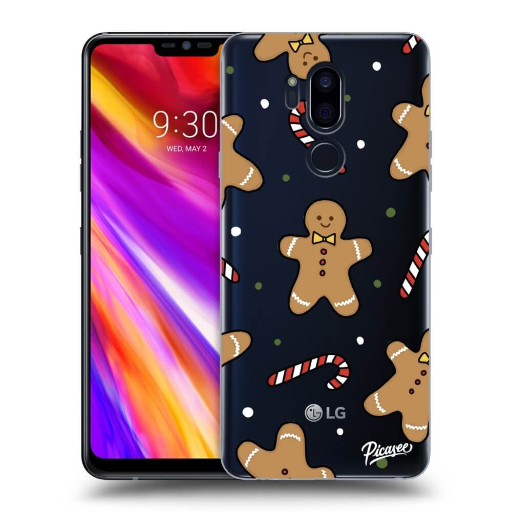 Picasee LG G7 ThinQ Hülle - Transparentes Silikon - Gingerbread