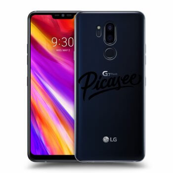 Picasee LG G7 ThinQ Hülle - Transparentes Silikon - Picasee - black