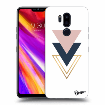 Picasee LG G7 ThinQ Hülle - Transparentes Silikon - Triangles