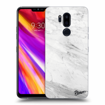 Hülle für LG G7 ThinQ - White marble