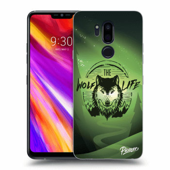 Picasee LG G7 ThinQ Hülle - Transparentes Silikon - Wolf life