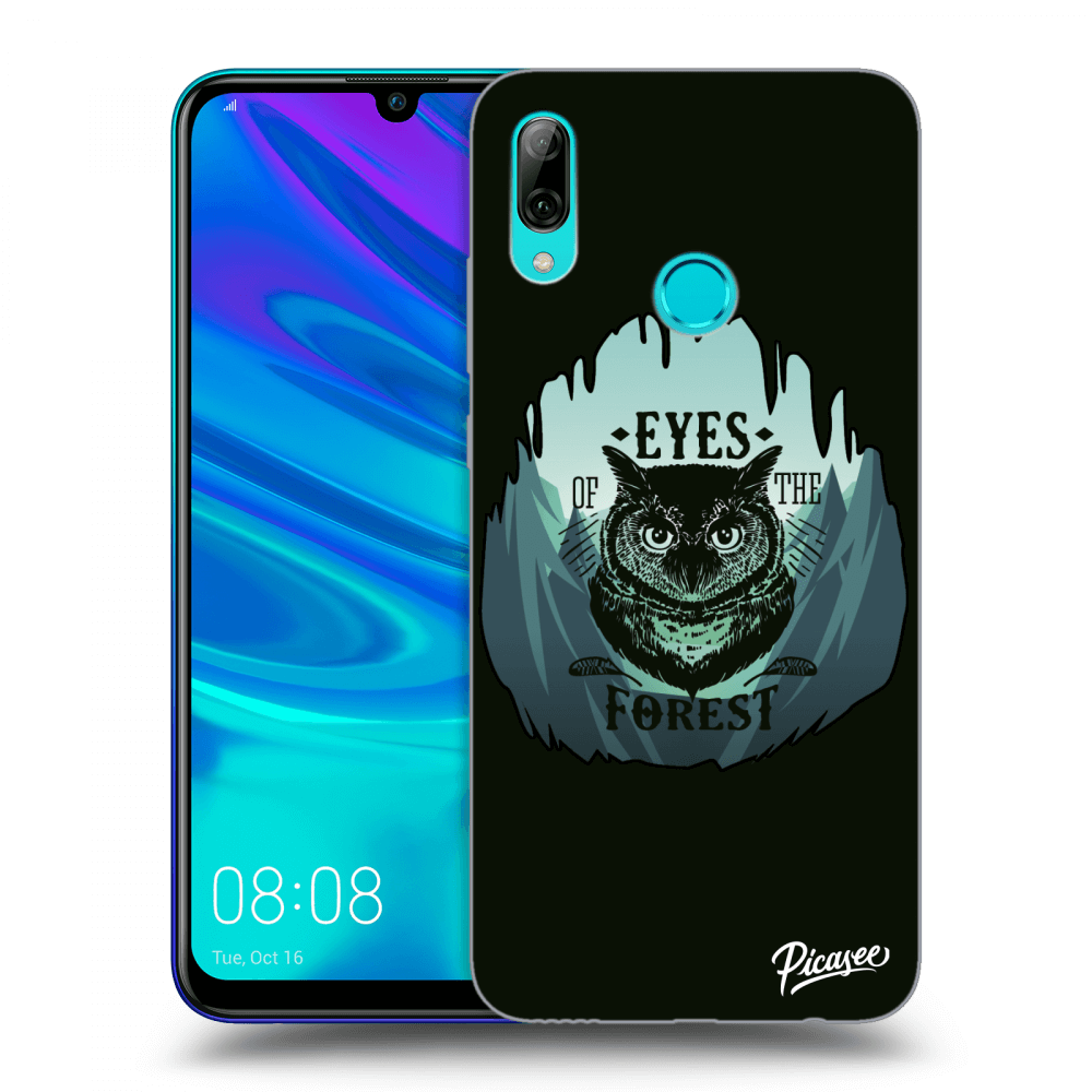 Picasee Huawei P Smart 2019 Hülle - Transparentes Silikon - Forest owl