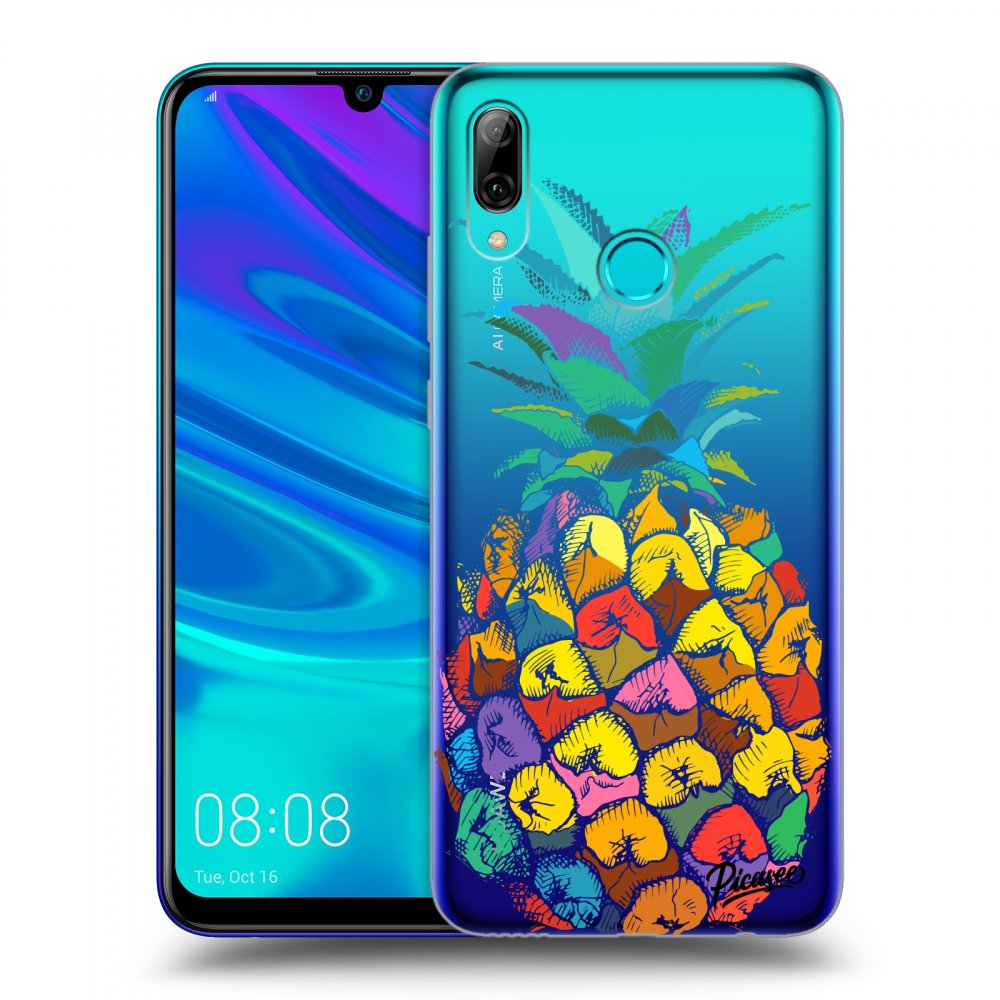 Picasee Huawei P Smart 2019 Hülle - Transparentes Silikon - Pineapple