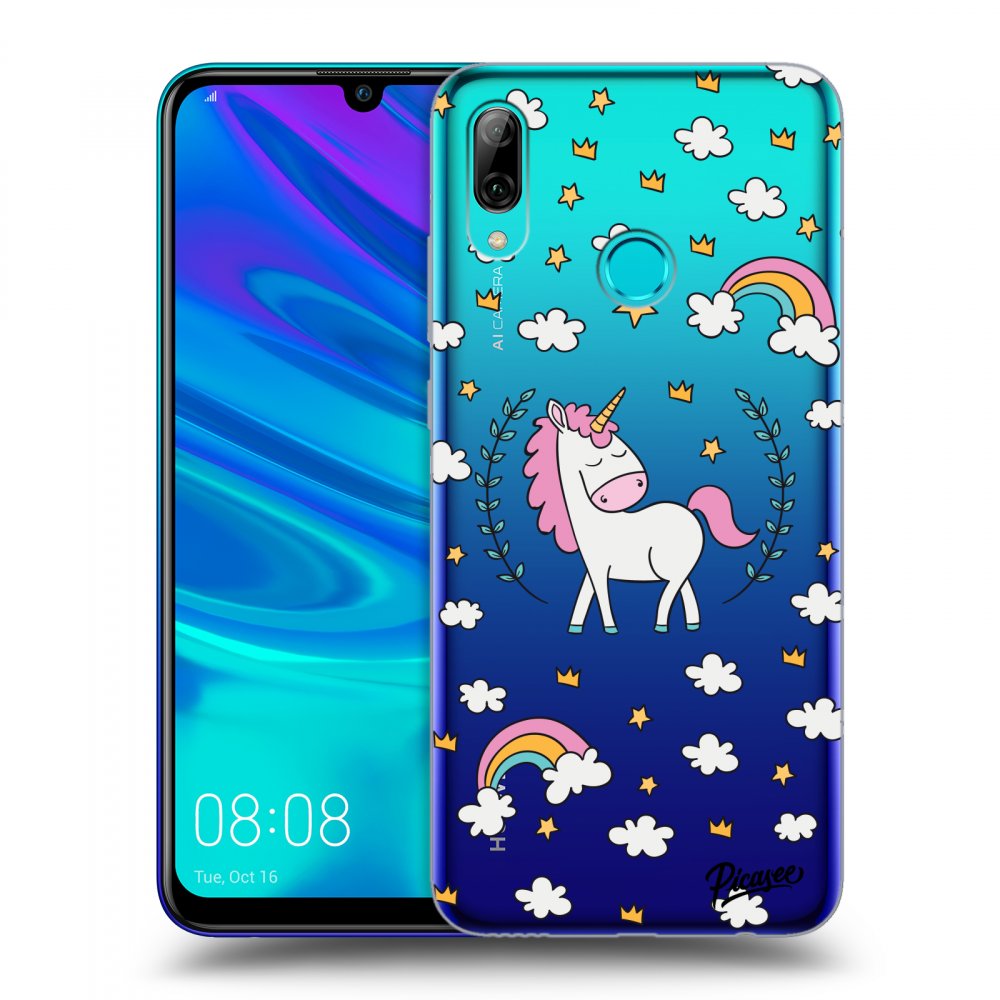 Picasee Huawei P Smart 2019 Hülle - Transparentes Silikon - Unicorn star heaven