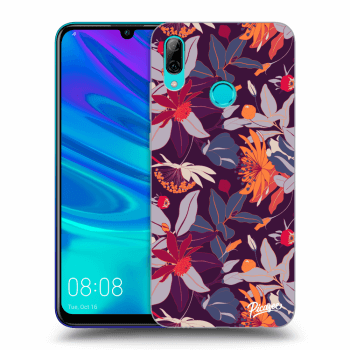 Hülle für Huawei P Smart 2019 - Purple Leaf