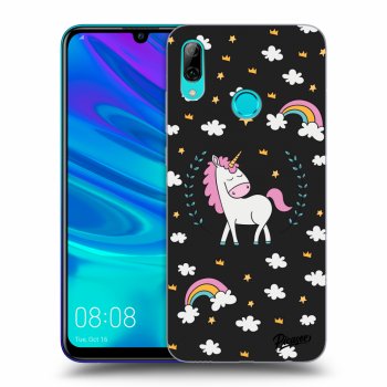 Picasee Huawei P Smart 2019 Hülle - Schwarzes Silikon - Unicorn star heaven