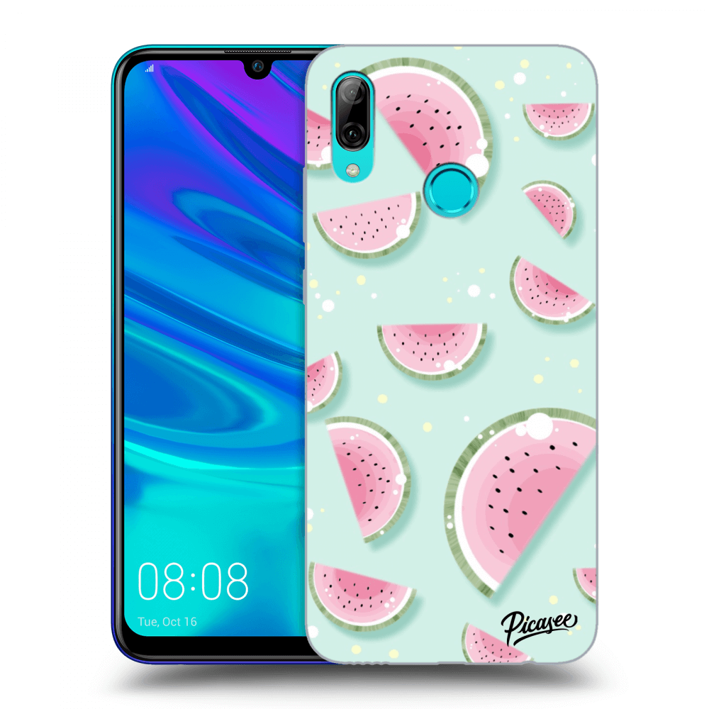 Picasee Huawei P Smart 2019 Hülle - Schwarzes Silikon - Watermelon 2