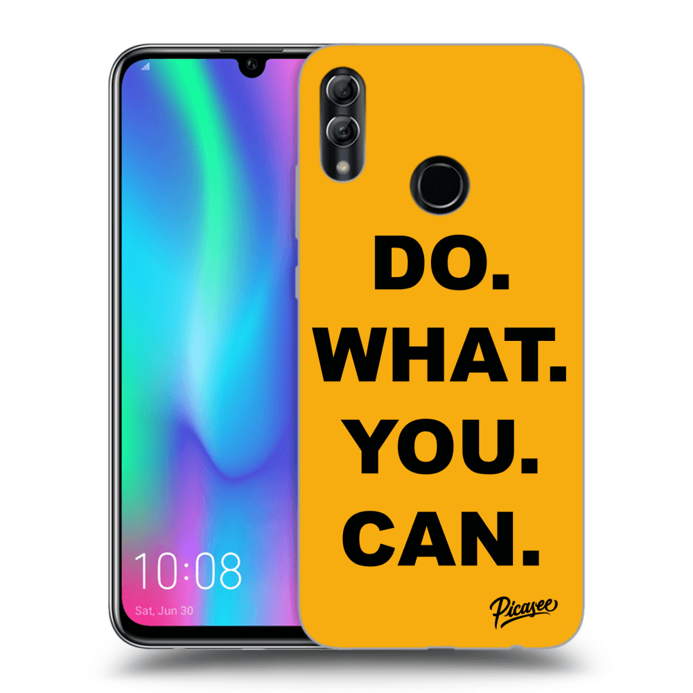 Picasee Honor 10 Lite Hülle - Transparentes Silikon - Do What You Can