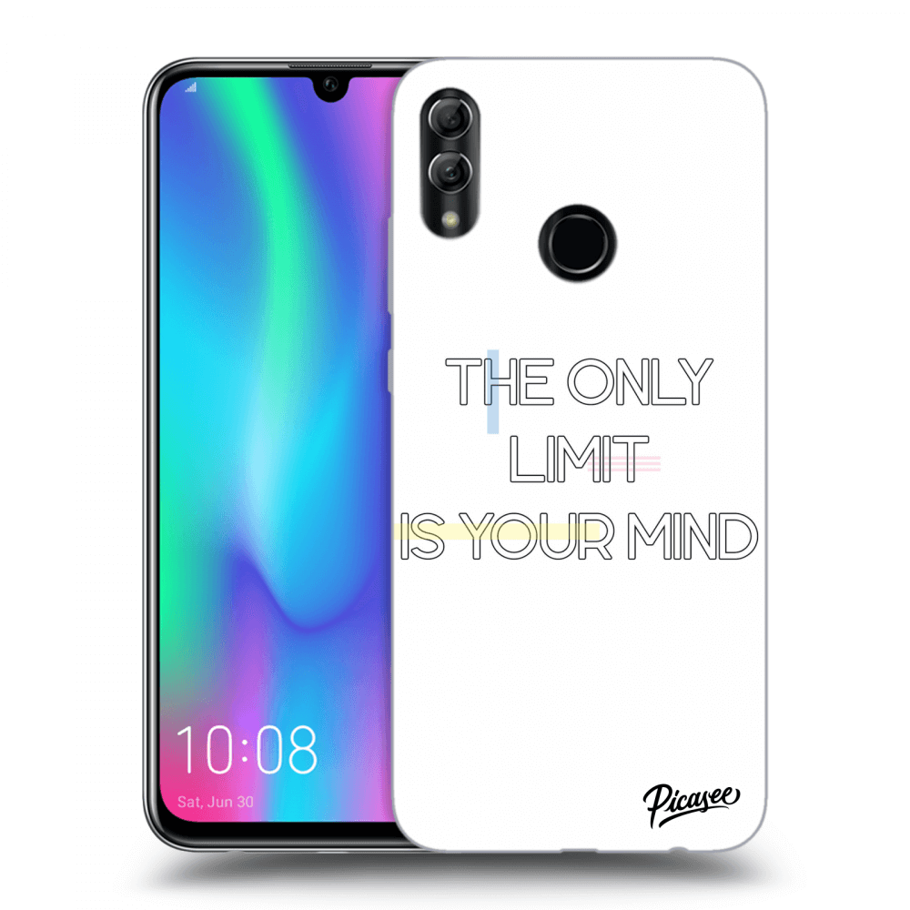 Picasee Honor 10 Lite Hülle - Transparentes Silikon - The only limit is your mind