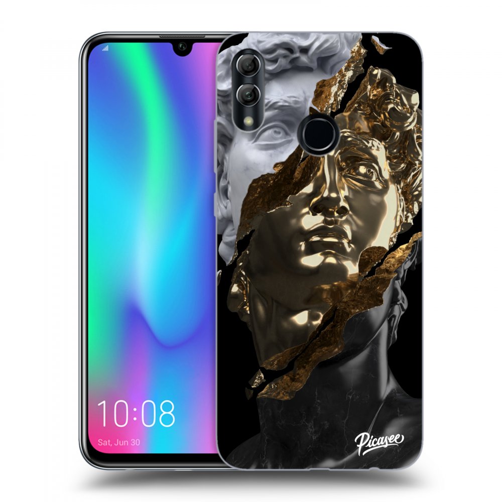 Picasee Honor 10 Lite Hülle - Schwarzes Silikon - Trigger