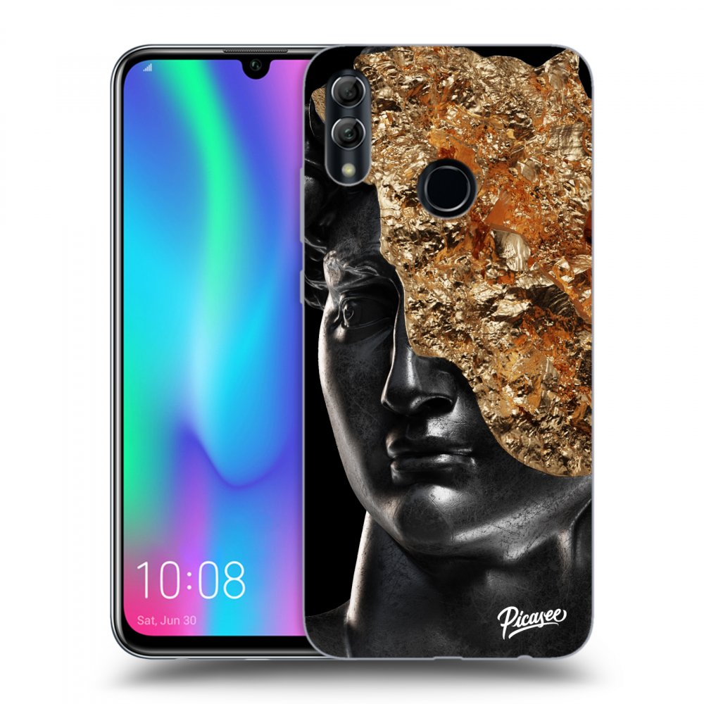 Picasee Honor 10 Lite Hülle - Schwarzes Silikon - Holigger
