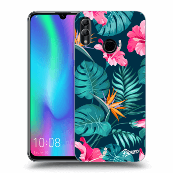 Hülle für Honor 10 Lite - Pink Monstera