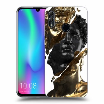 Hülle für Honor 10 Lite - Gold - Black