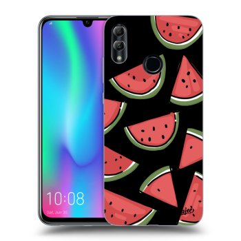Picasee Honor 10 Lite Hülle - Schwarzes Silikon - Melone