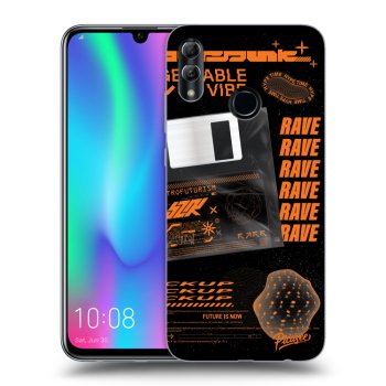 Picasee Honor 10 Lite Hülle - Schwarzes Silikon - RAVE